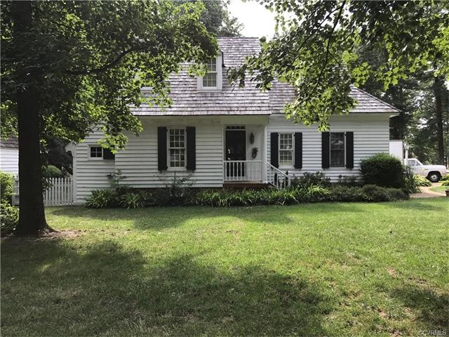 Colonial charm oozes from this home.