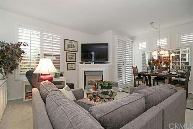 Cozy Living Room with Fireplace