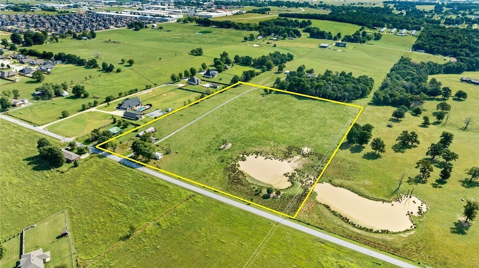 Yellow bounded area is property for sale
