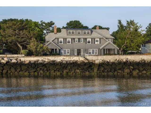 Back of house from water