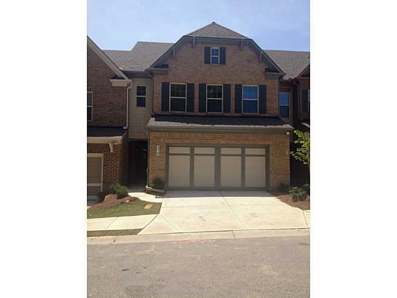 Exterior Front. Large 2 car garage