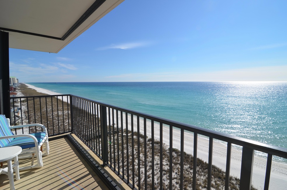 Gulf views from the Balcony