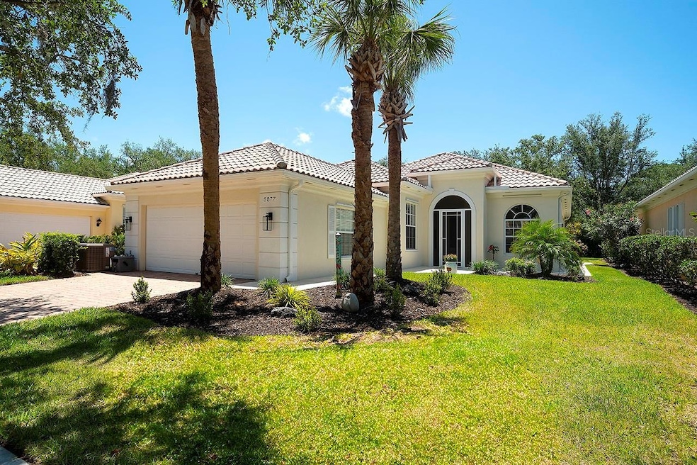 Great curb appeal with fresh landscaping. new exterior lighting and newly installed screened front entrance.