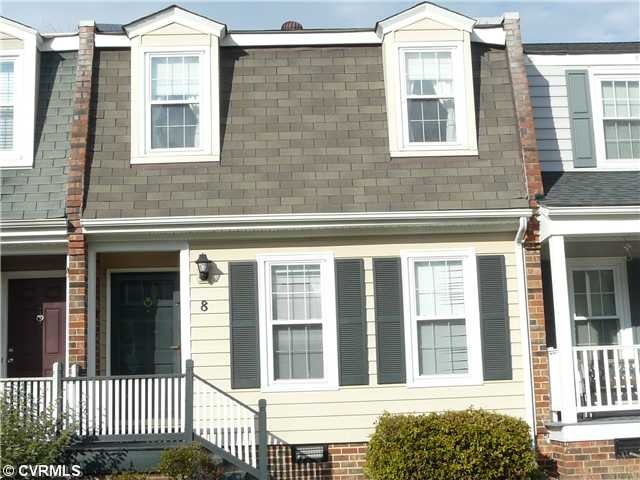 Exterior Front - Front of Home-Stately Townhome