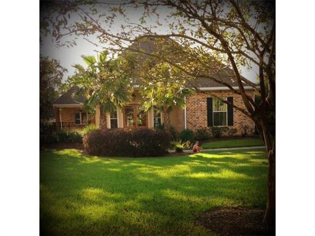 Photo. custom French Country with real curb appeal