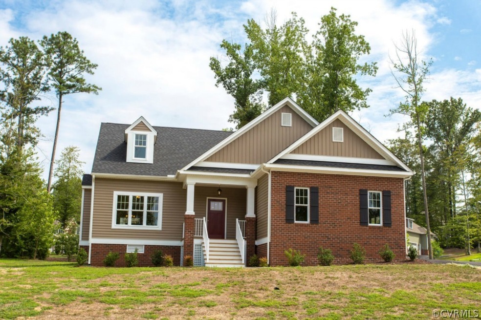 Craftsman Style Front Elevation