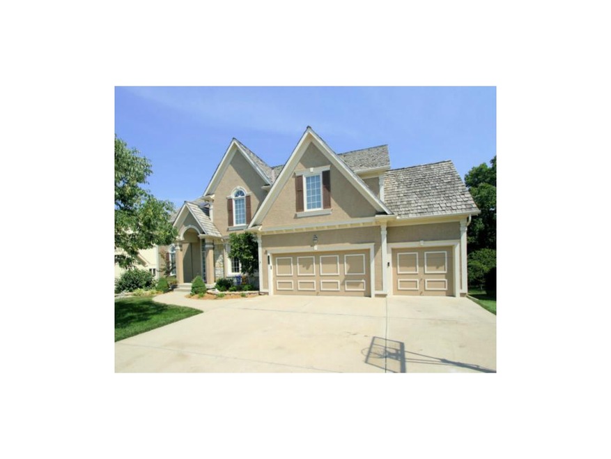 Flat driveway, facing South
