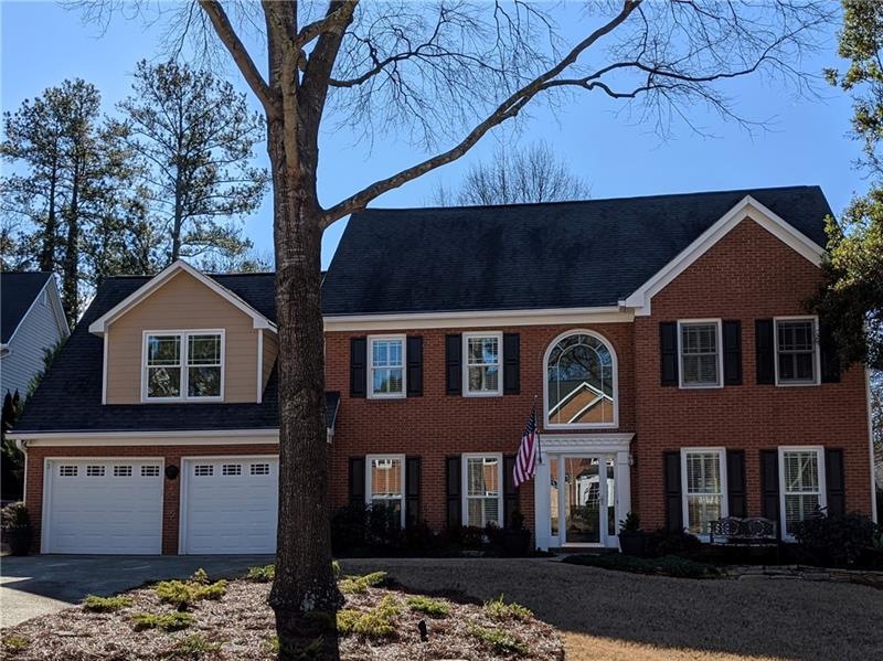 This beautiful brick faced home has had major reno