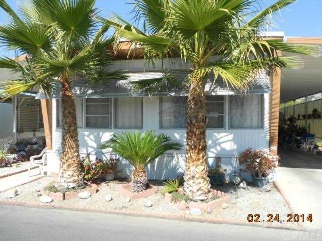 Front of Mobile home