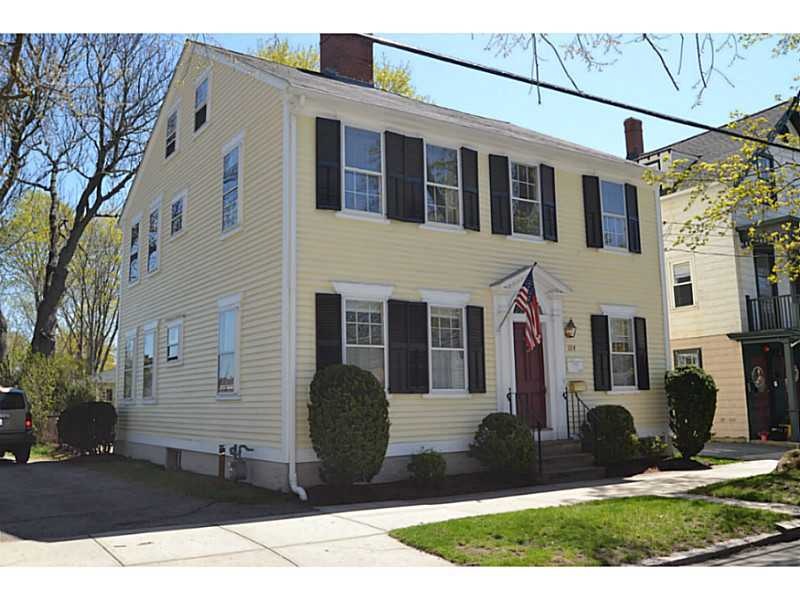 Exterior Front. Federal Style colonial in the hear
