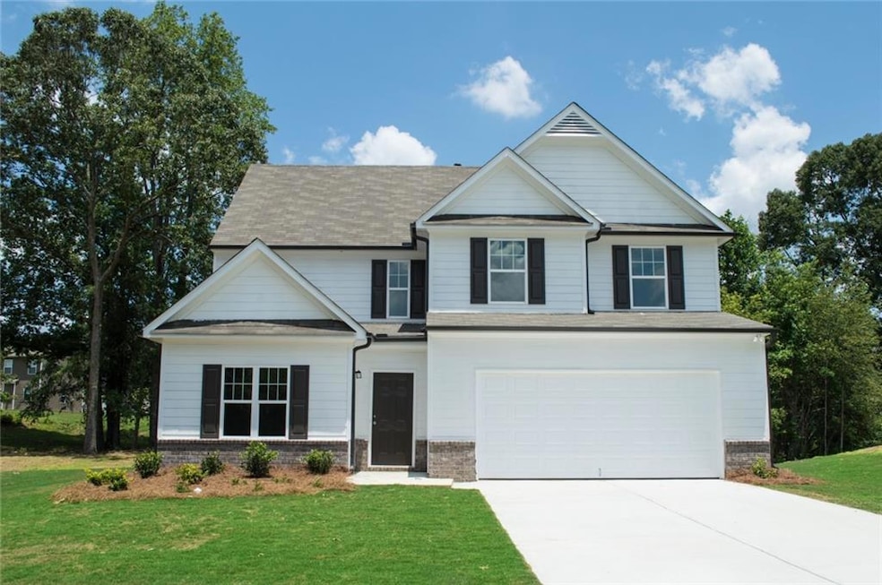 Picture same plan-Not actual home.View of front of