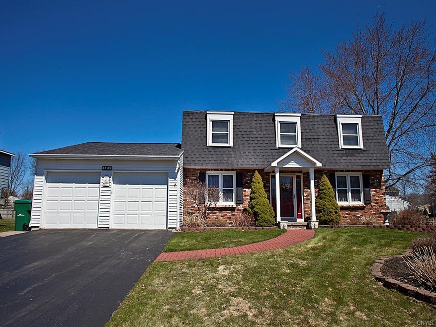 Beautiful home surrounded by gorgeous gardens