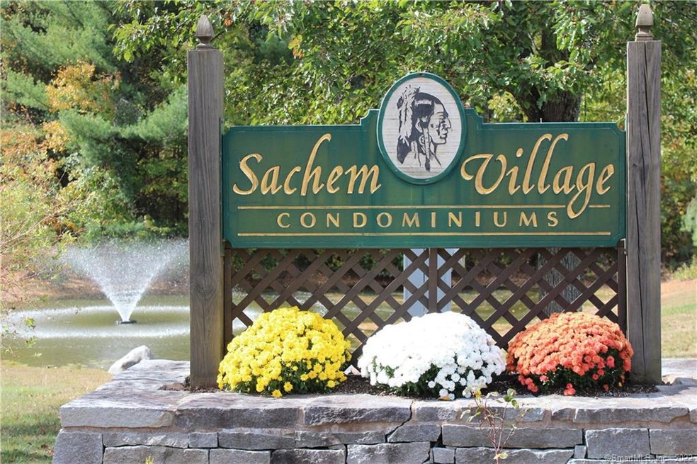 Beautifully manicured Sachem Village Condominiums 
