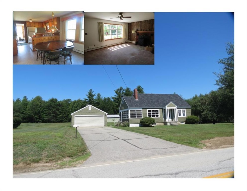 Well maintained home with paved...