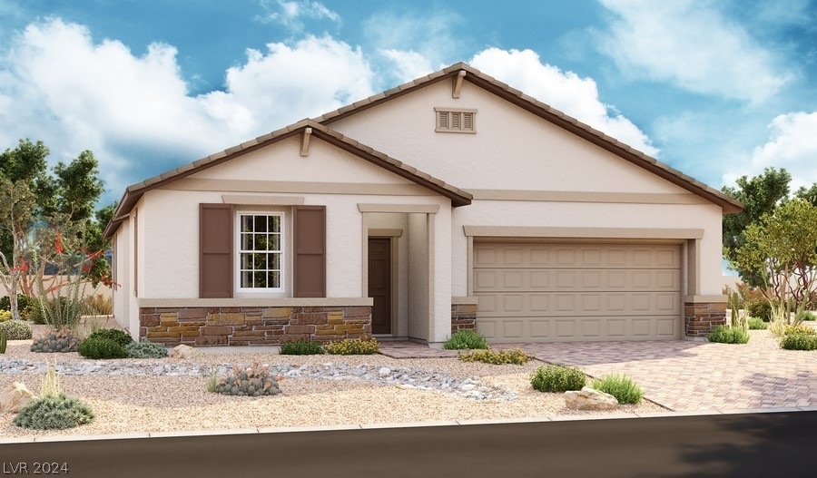 Arabelle Plan ~ Elevation B ~ Rendering