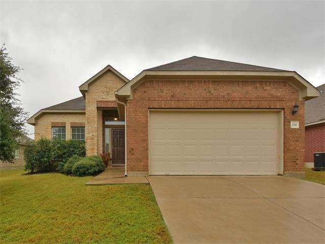 Charming single story home in The Meadows at Buda.