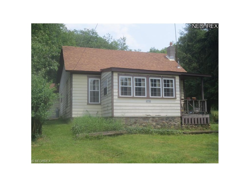 View looking north showing front of house. Note ne