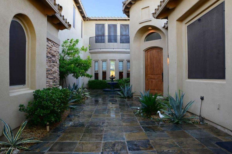 Jagged Peak Courtyard