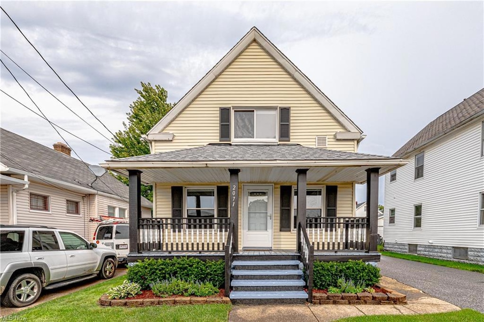 View of front of house with a porch