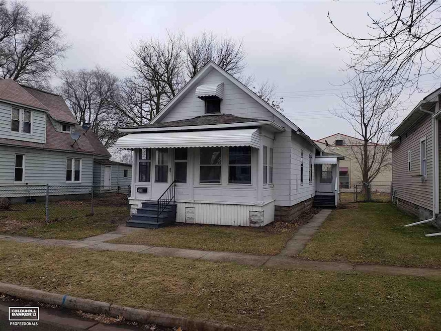 This is a view of the front of the home.