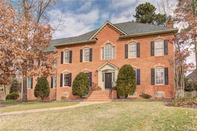 Handsome brick front & side home on a corner lot o