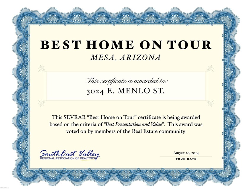 3024 E Menlo St, Mesa, AZ 85213 - photo 1