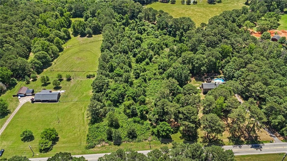 Bird's eye view featuring a rural view