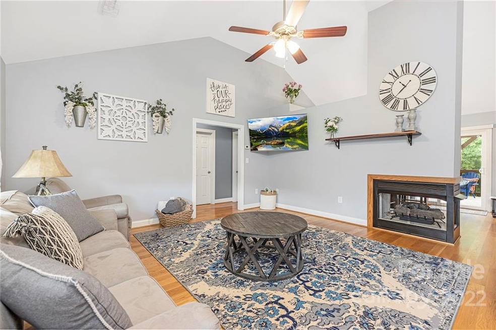 Prop your feet up and relax in this inviting family room