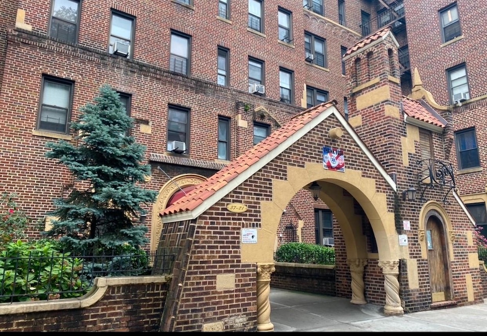 Front of Structure