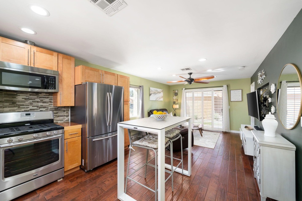 Updated Kitchen & Living area