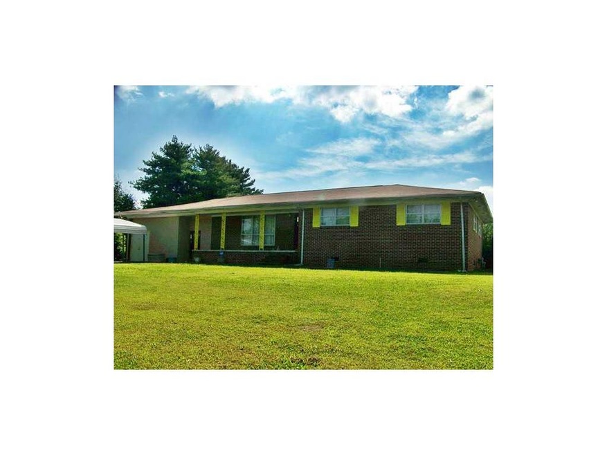 Exterior Front. Four-sided brick sitting on 4.7 ac
