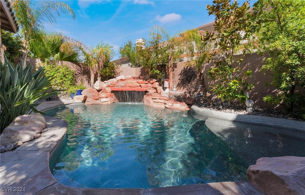 Pebble Tech Pool & Waterfall