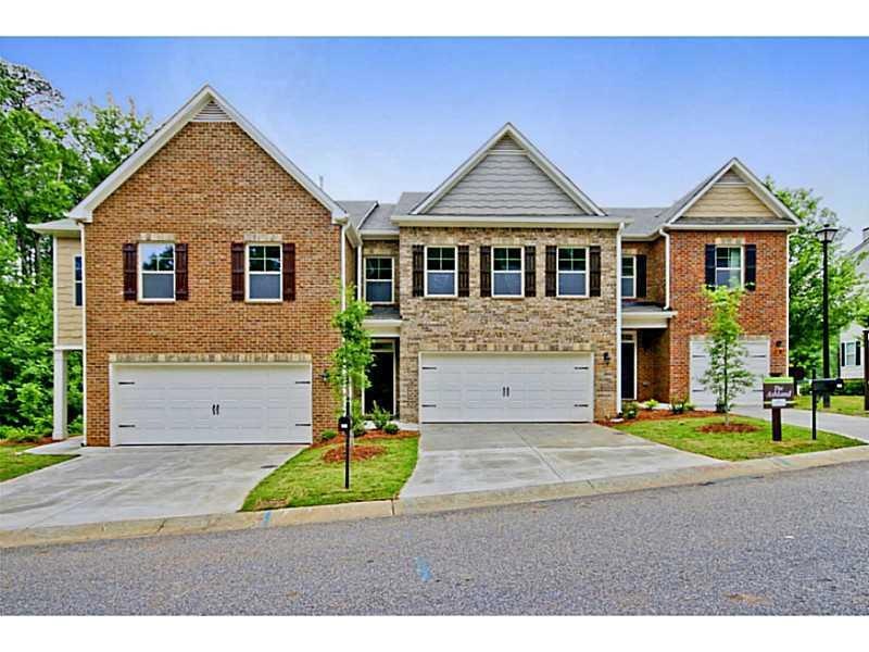 Exterior Front. End Unit - Former model home is no