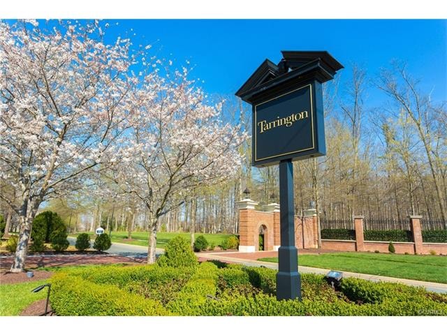 Cherry blossoms adorn the stately entrance to Tarr