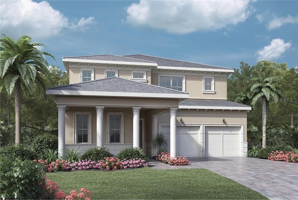 Rendering of Palm Beach Elevation