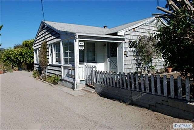 Exterior front of duplex.