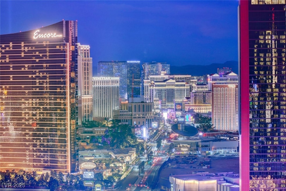 View of city with a view of city lights