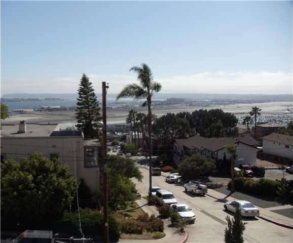 Sweeping panoramic views. Building is in the foreg