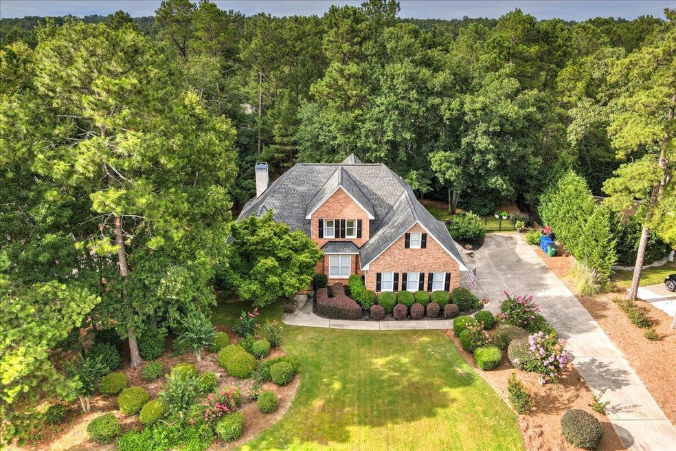 Aerial of front