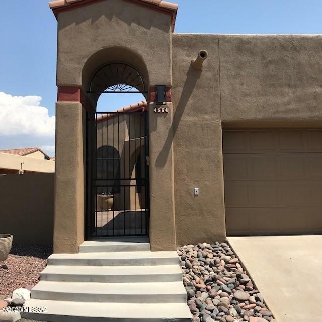 Gated Front Entrance