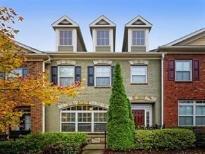 Multi unit property with brick siding