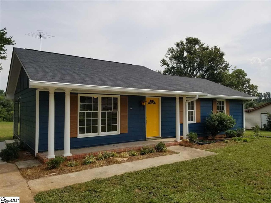 View of front of house from Driveway.