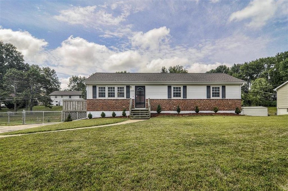 Great curb-appeal with the Black Shutters and the 