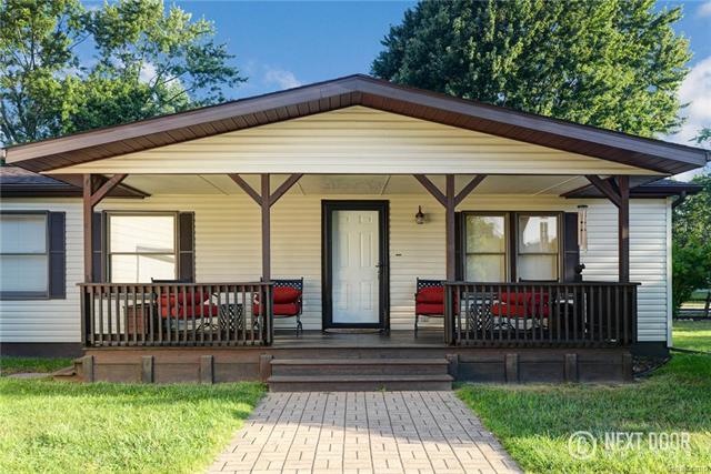 Beautiful ranch home with relaxing covered front p