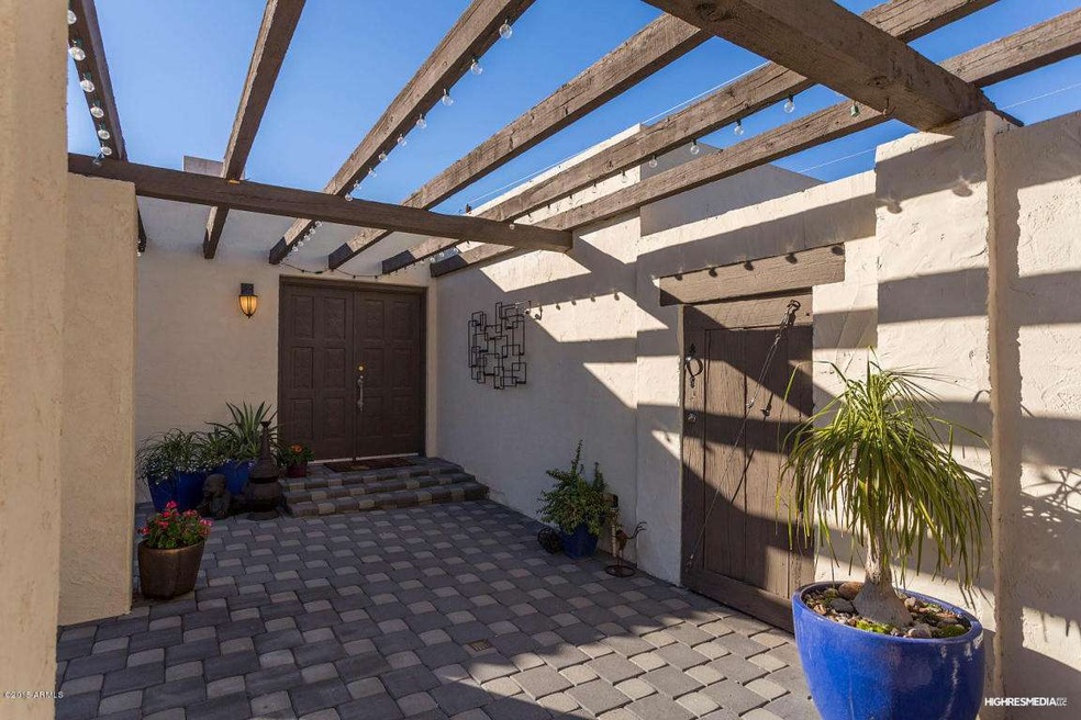 Front Entrance to Property