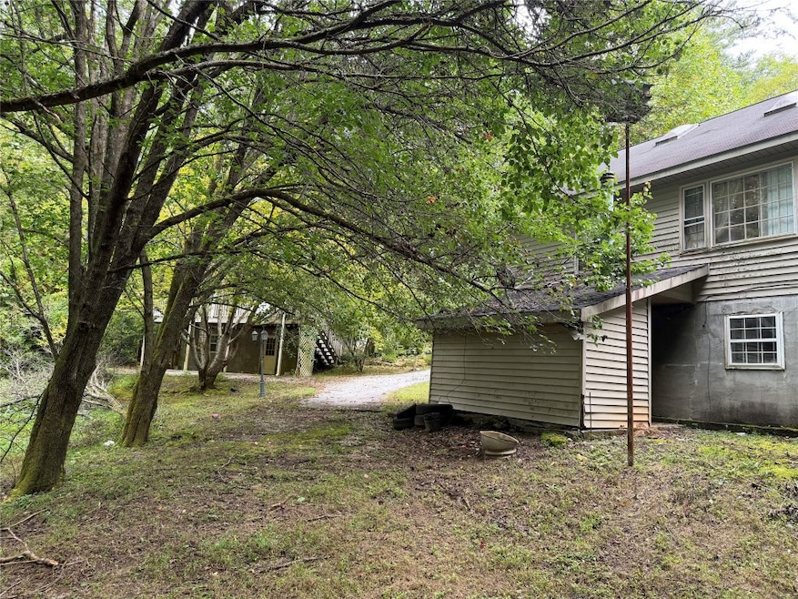 Two homes on one property.