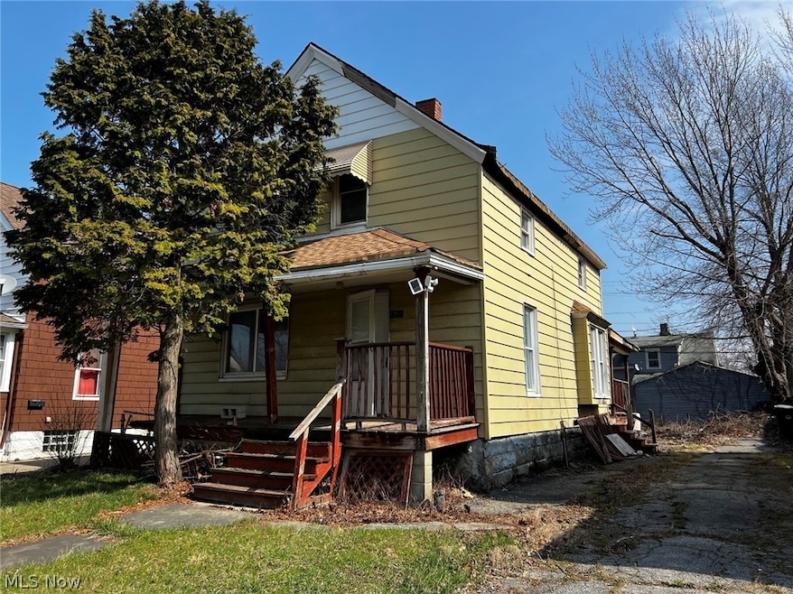 View of bungalow-style home
