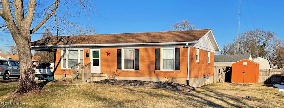 Ken Drive Front of Home and Shed