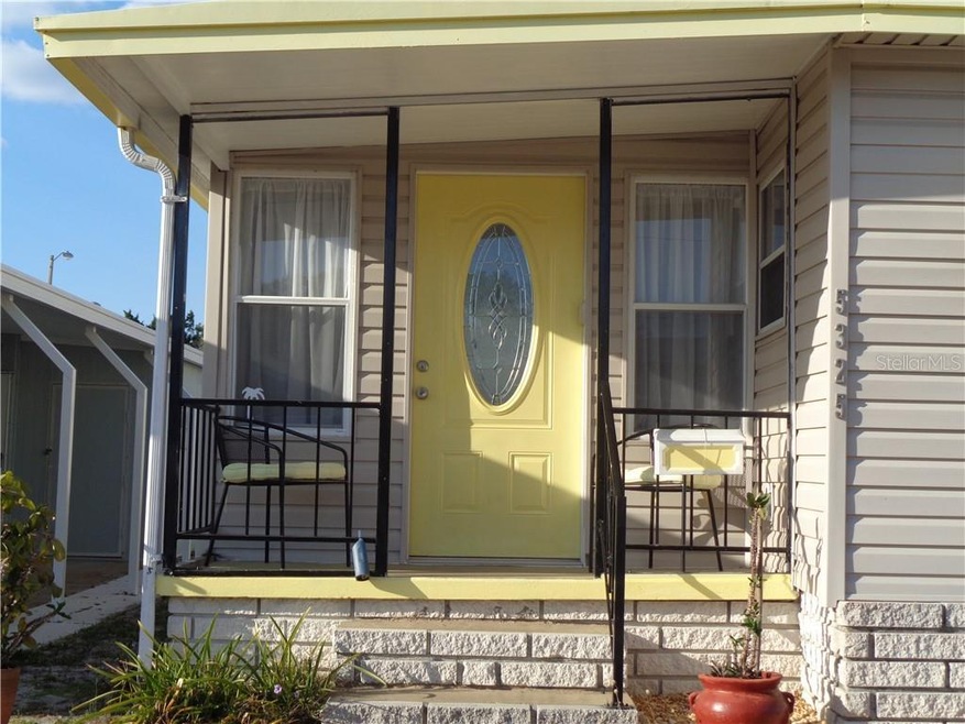 Covered Entry Porch * Note Newer Windows