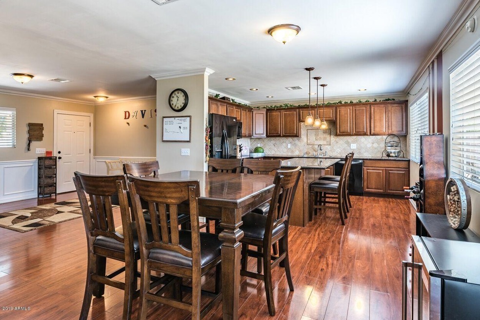 Cherry look flooring looks perfect!